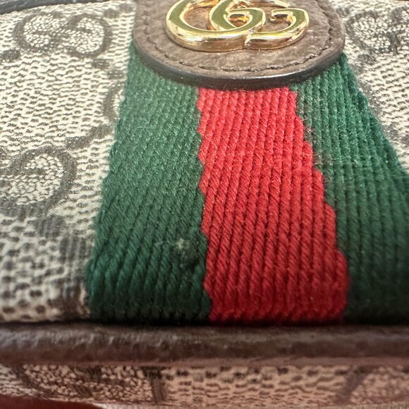 Gucci Ophidia GG Domed Key Pouch - Picture 9 of 13